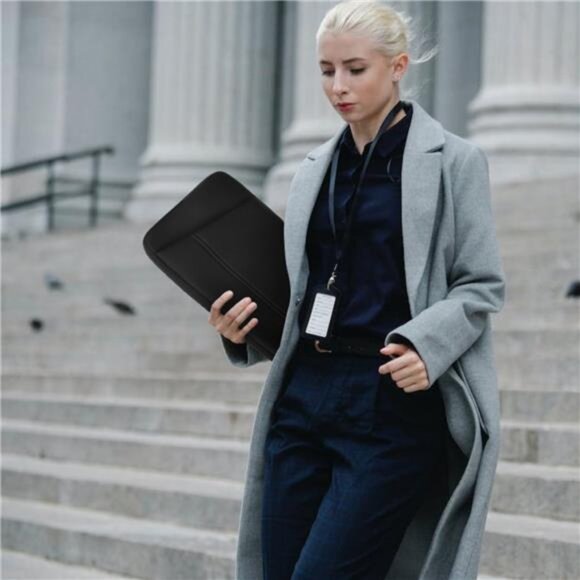 Laptop Sleeve 15.6 inch, Upgrade Sturdy Portable Monitor Computer - Picture 5 of 7